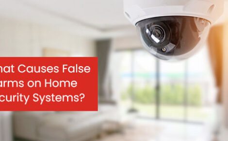 What causes false alarms on home security systems?